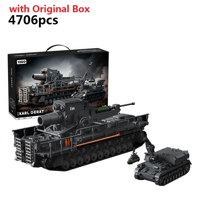 12GO 97026 4706-delige militai - Lego Compatible Military Tank recensie en prijs