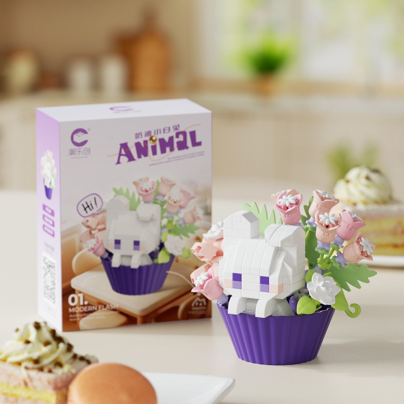 Schattige dierenserie in desse - Building Blocks recensie en prijs