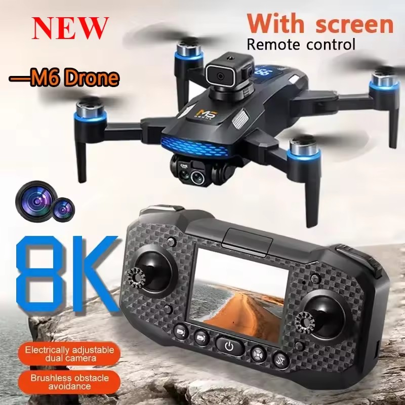 2026 NIEUWE M6 Drone Professio - Fpv Brushless Rc Drone 4K recensie en prijs
